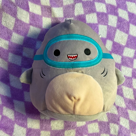 Squishmallows Toys Gordon The Shark Squishmallow With Goggles